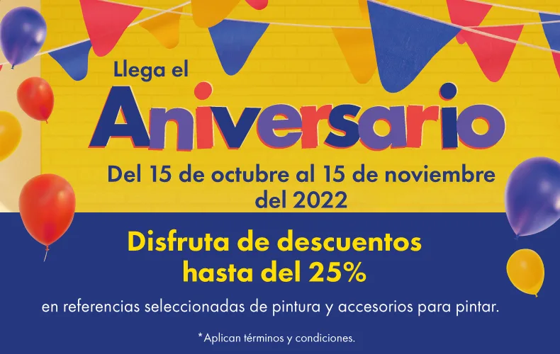 Términos y Condiciones Aniversario Tiendas